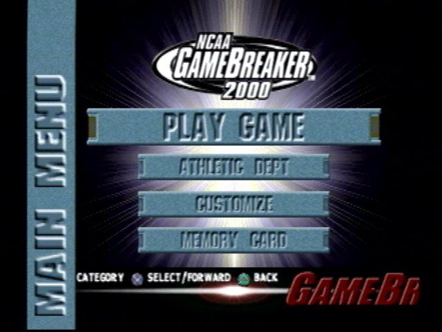 NCAA Gamebreaker screenshot 2 for Playstation